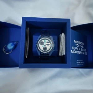 Swatch x omega mission to super bluemoon  - 2x swatch x omega mission to super bluemoon 