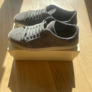 Arigato skor grå - Använt i två månader o nypris på dessa ligger på 2200. Har köpt på Arigato hemsidan o box ingår 
