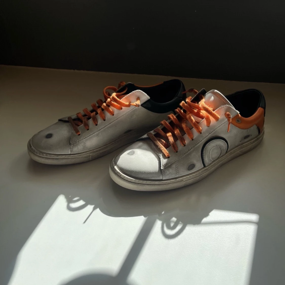 Oliver cabell Low top sneakers Vit / orange  - 91