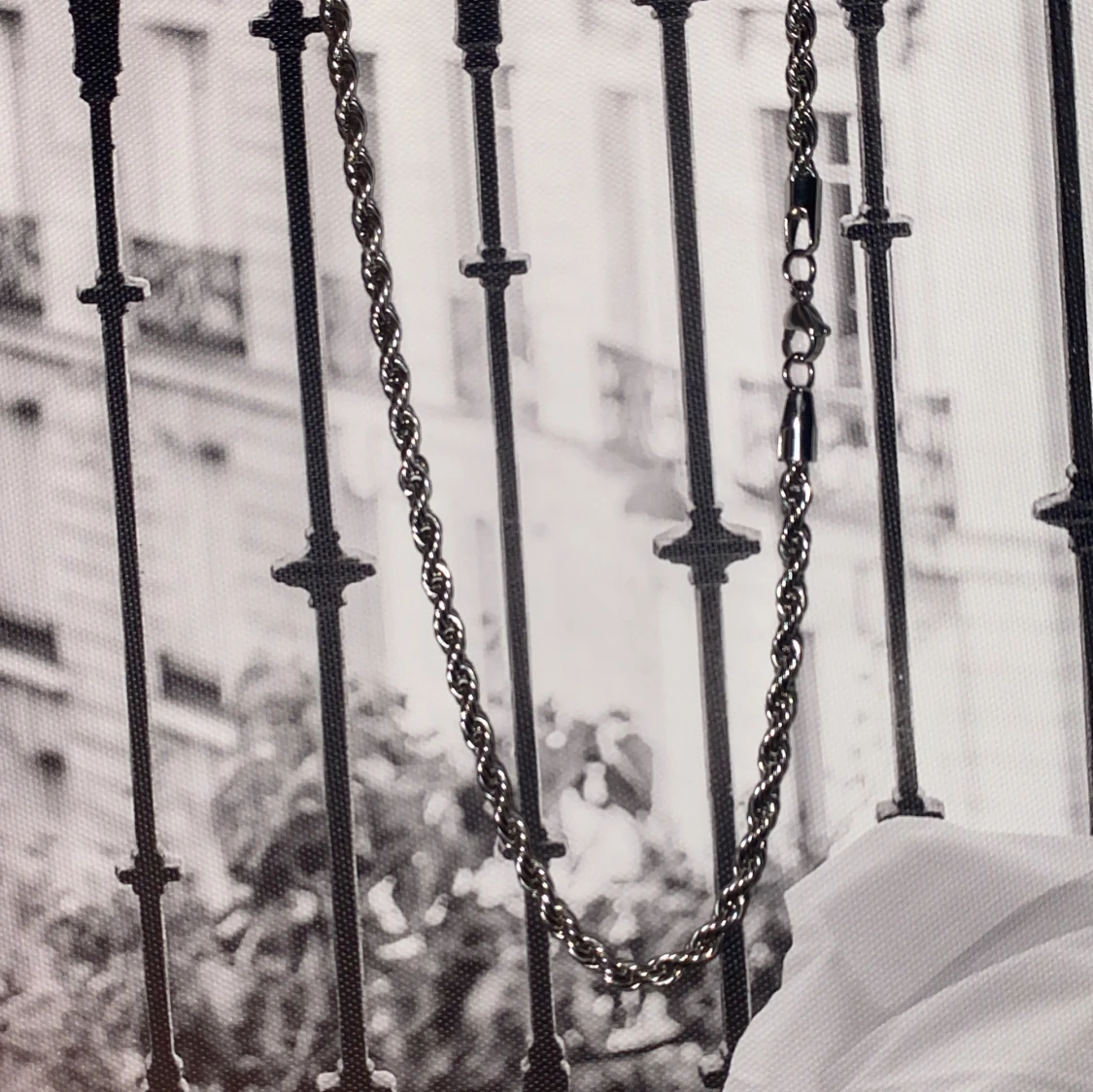 Silverfärgad kedja - 3