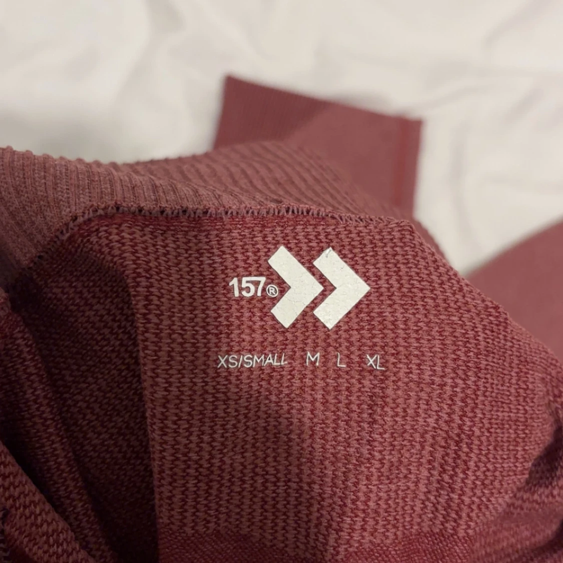 Röda leggings med mönster - 2