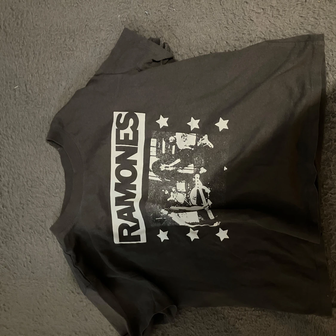 Svart Ramones t-shirt från H&M