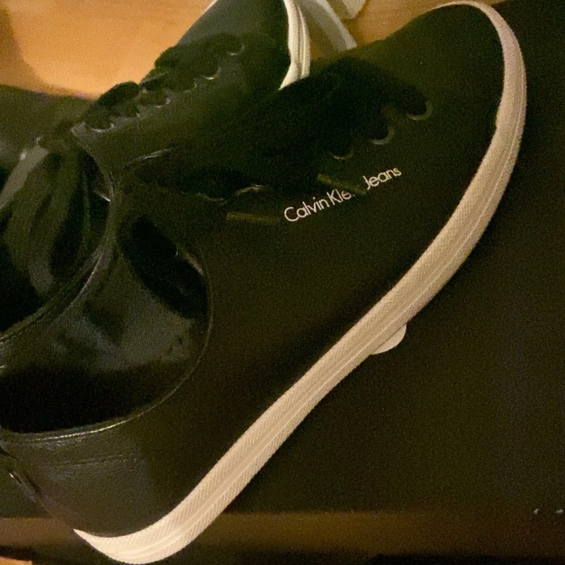 Svarta sneakers från Calvin Klein Jeans - 1