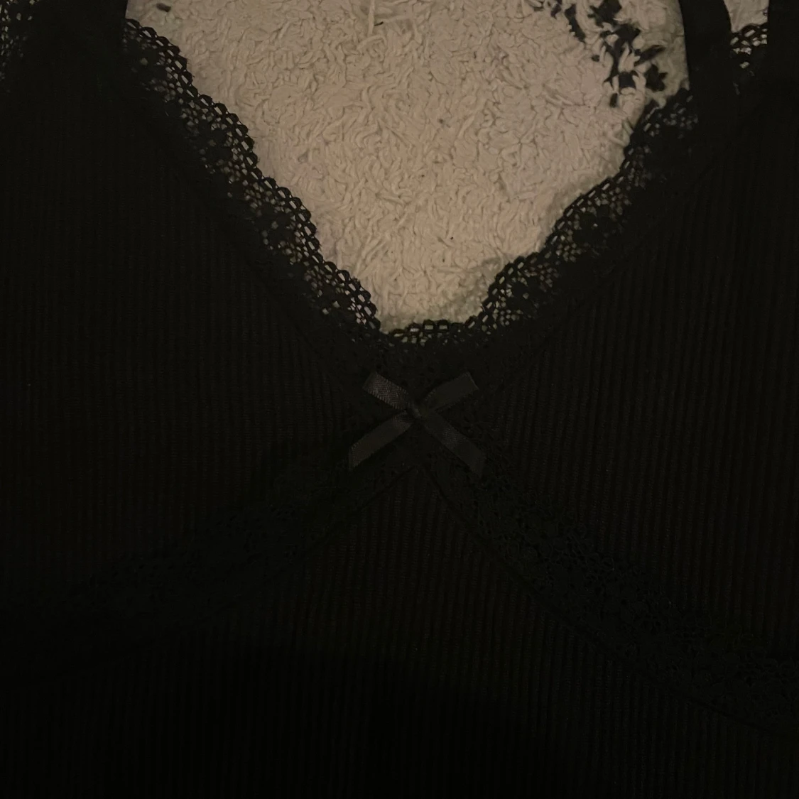 Svart ribbad klänning från H&M Divided - 1