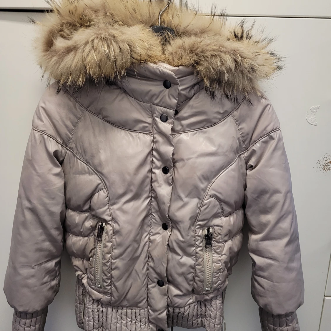 Rockandblue vinterjacka med äkta pälskrage st S