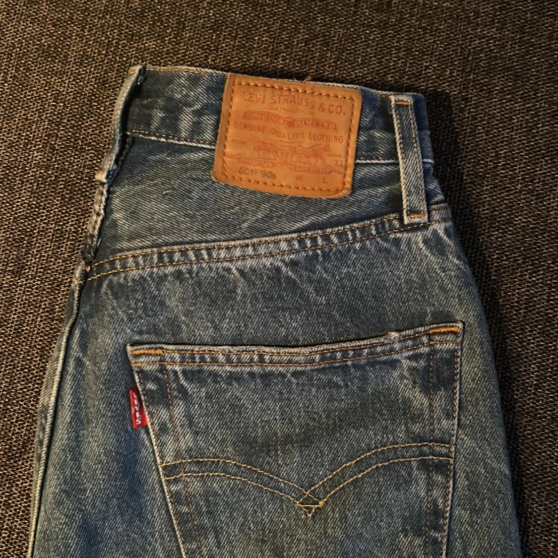 Blå Levis 501 jeans 90’s  - 2