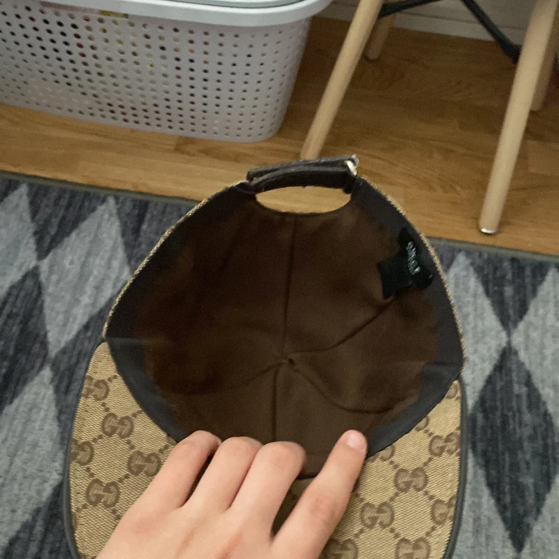 Beige keps från Gucci - 4