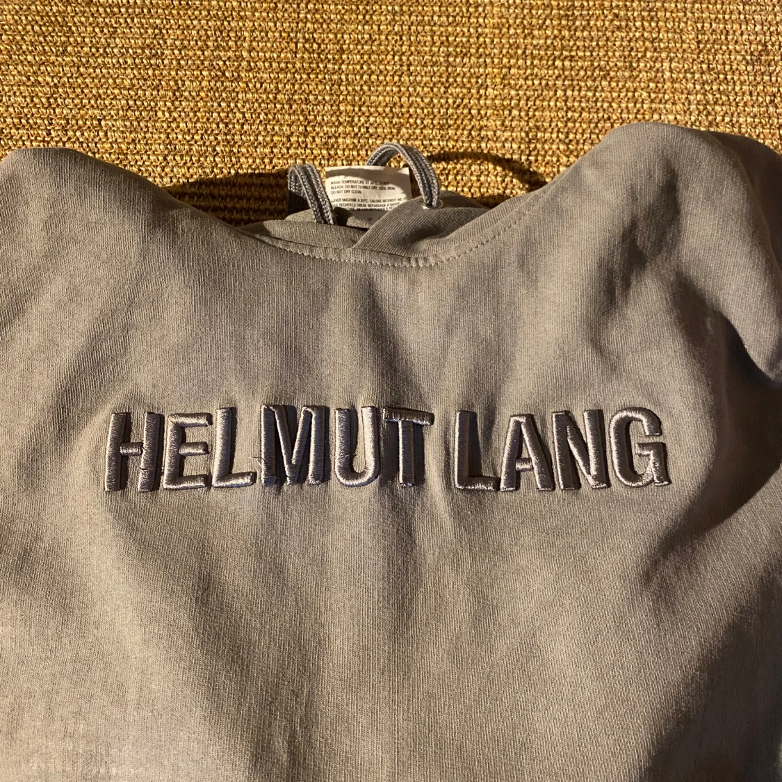 Grå hoodie från Helmut Lang - 2