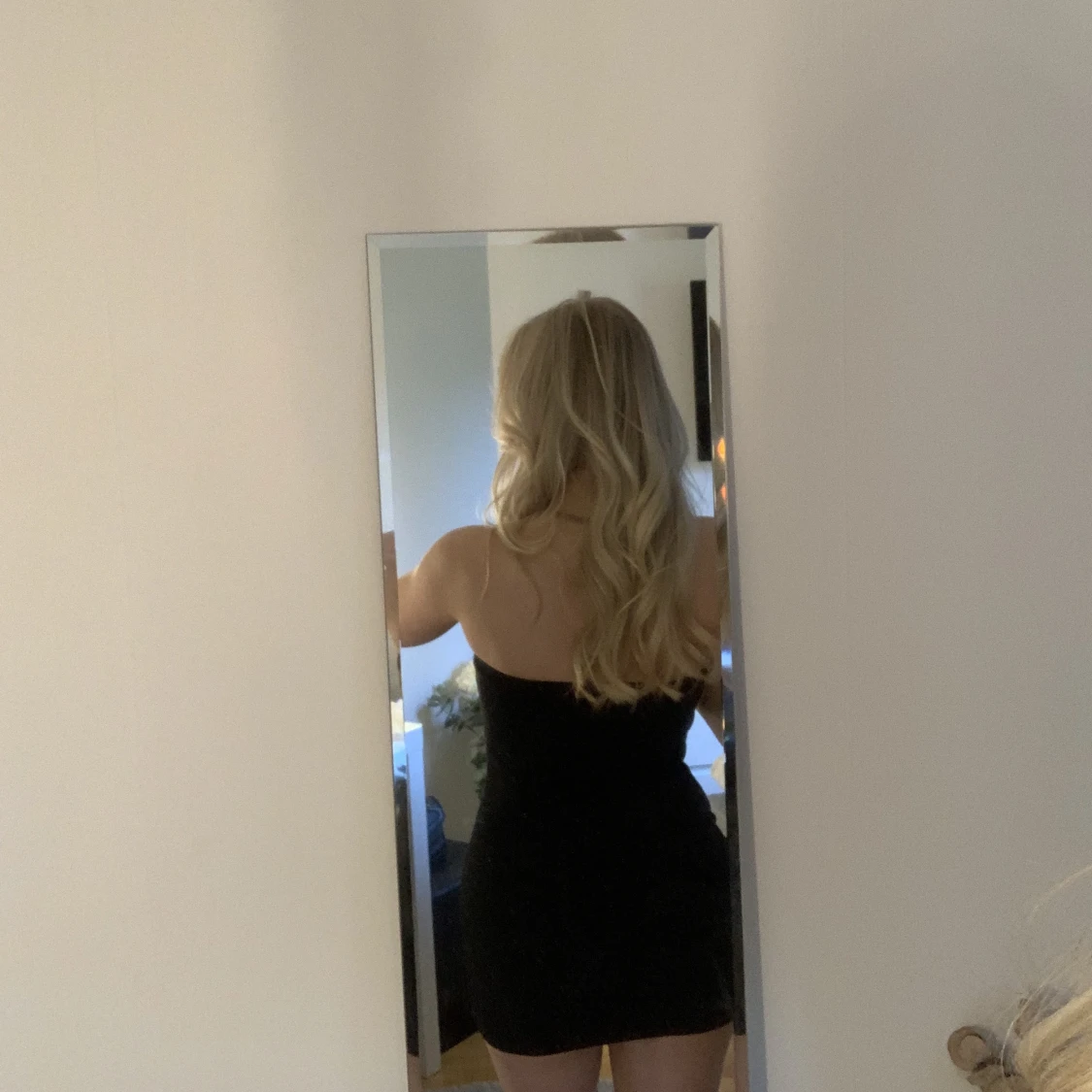 Ribbad klänning - 90