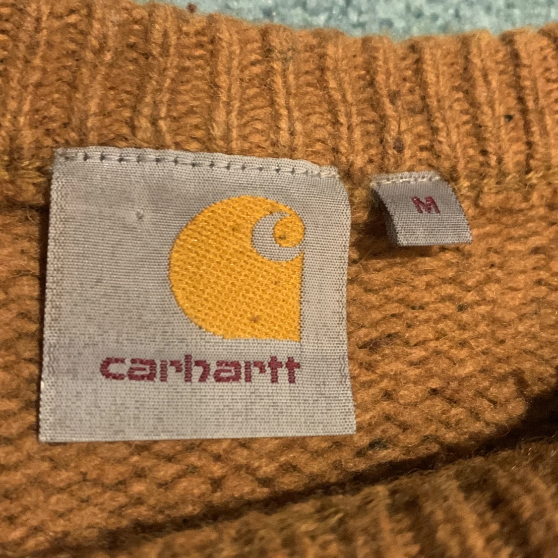 Brun stickad carhartt sweatshirt - 91
