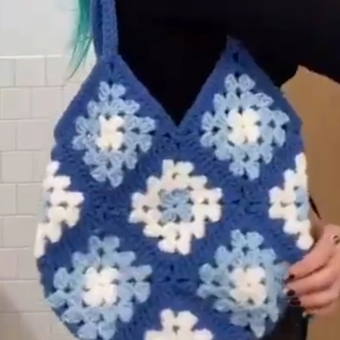 Granny square bag