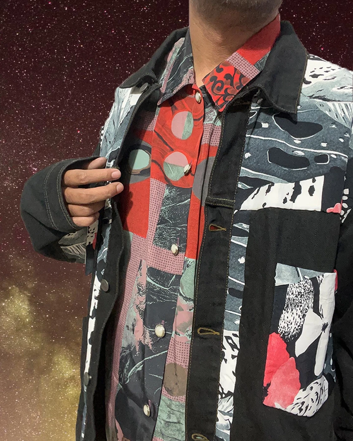 1/1 upcycled jacket - 90