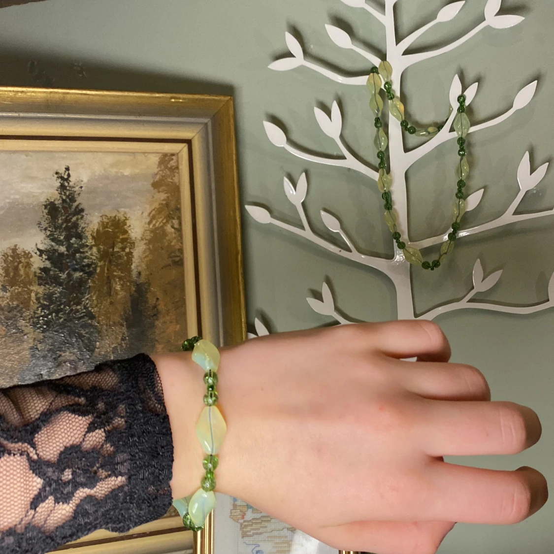 Matchande halsband och armband - 90