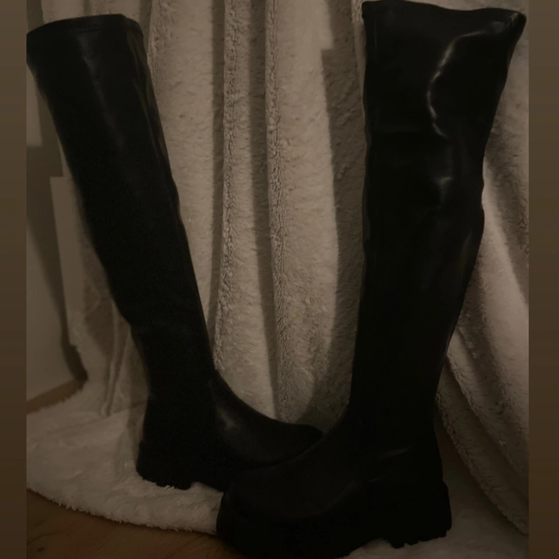 Trendiga veganska stövlar - 90