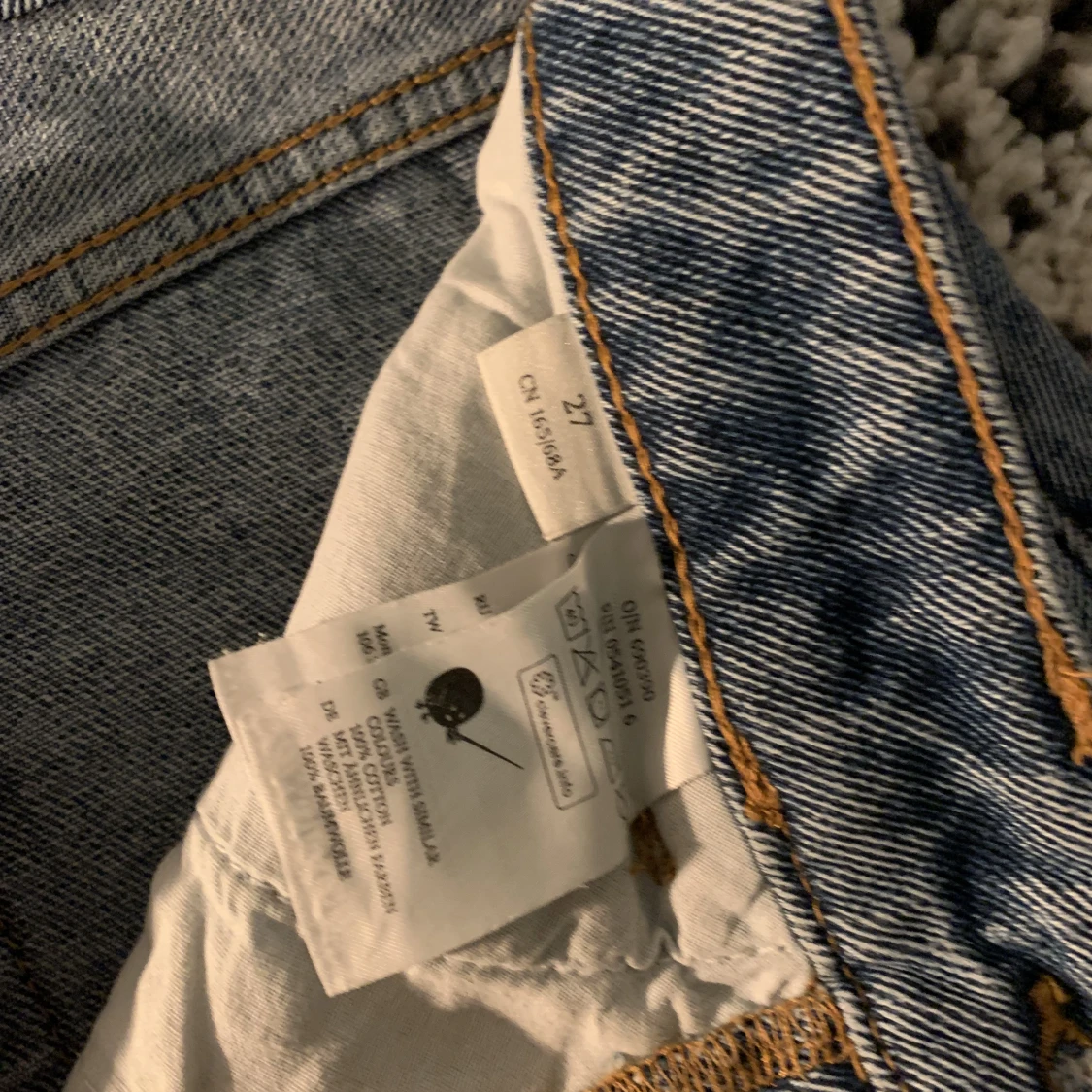 Monki jeans GRL PWR - 90