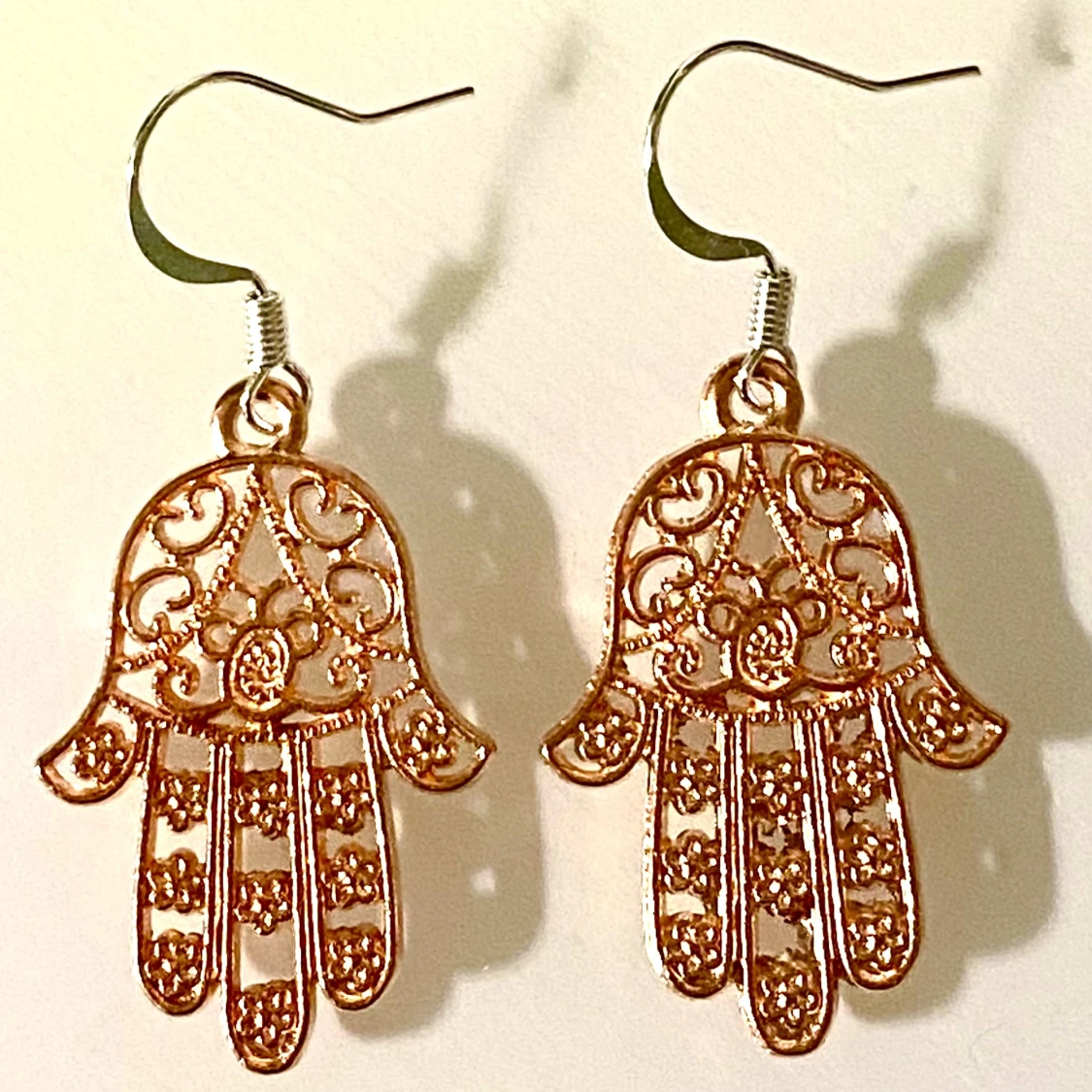 Golden rose örhängen 