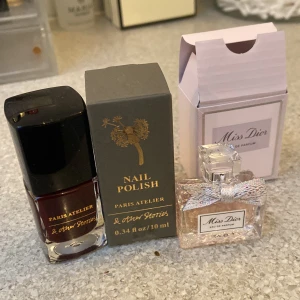 Christian Dior & OS - Miss Dior parfym 5 ml och nagellack från & other storier, helt nya oöppnade.