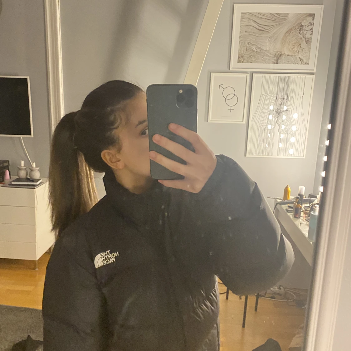 Northface retro nuptse jacka  - 91