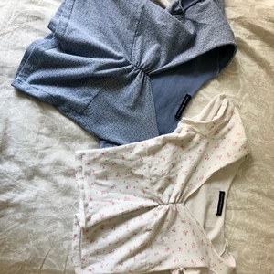 Brandy melville Gina Top - Säljer dessa supersöta toppar från Brandy🤍💙 Onesize och passar xs-m skulle jag säga. 90kr för varje🤍
