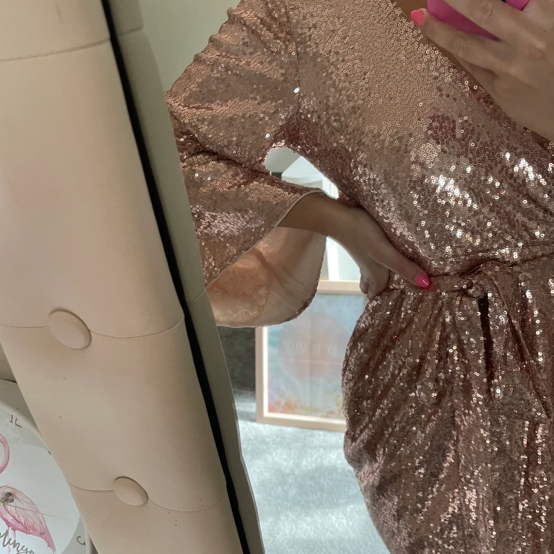 Paljettklänning  - 91