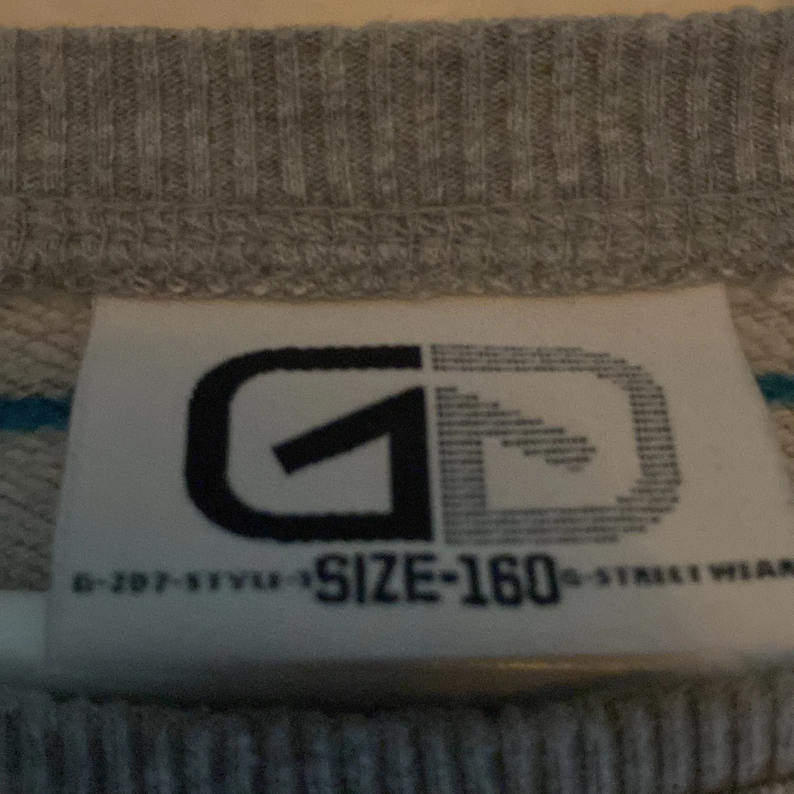 Randig sweatshirt - 90