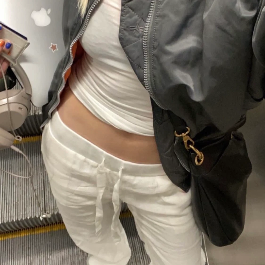 Linnebyxor Alobha - 90