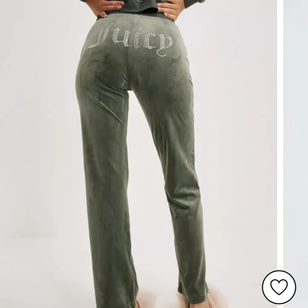 Gröna juicy byxor använda 2/3 gånger srlk xxs. Jeans & Byxor.