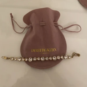 Dyrberg/Kern Armband - Dyrberg/Kern Esina Braceleti guld. Nypris 949kr. Använd få gånger och är i bra skick.    Mått (hela armbandet): 20 cm.  Mått (stenar): 15 cm.  Mått (stenar med säkring): 17 cm.