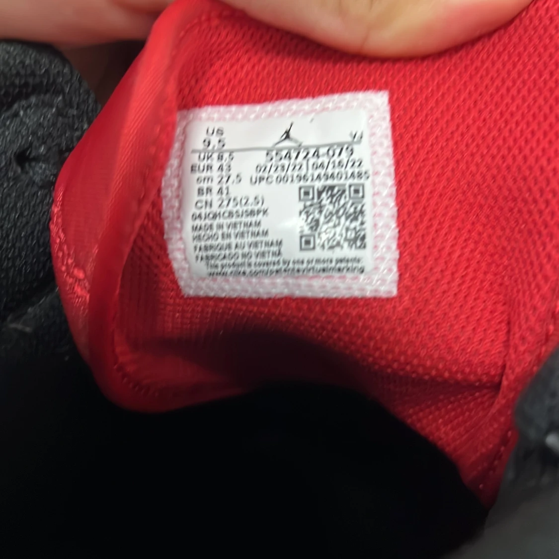 Jordan 1 mid gym red - 91