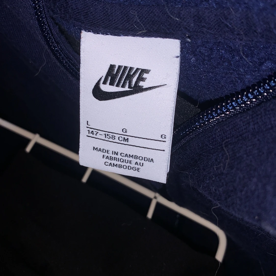 nike kofta blå - 90