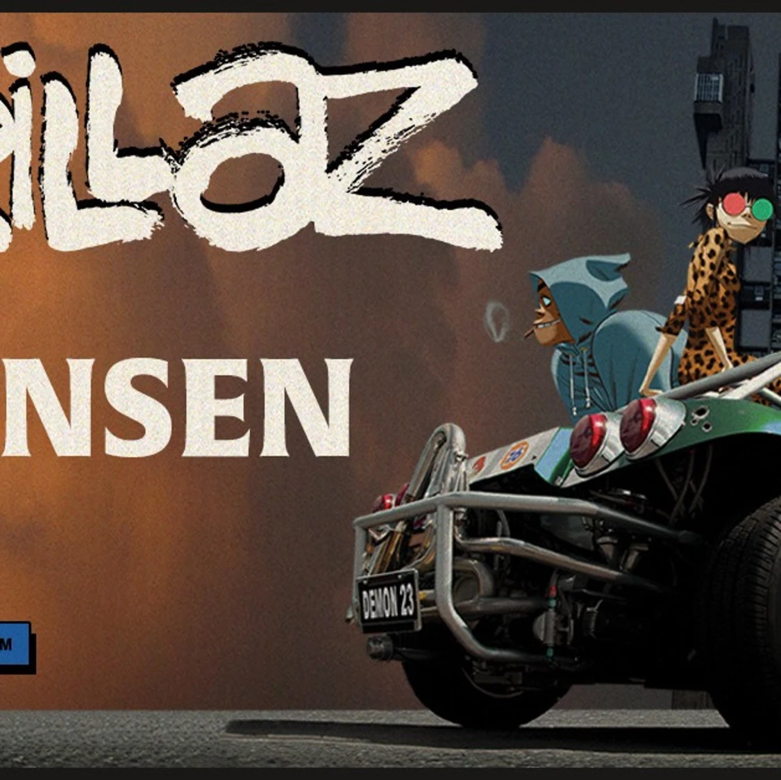 Biljetter till Gorillaz