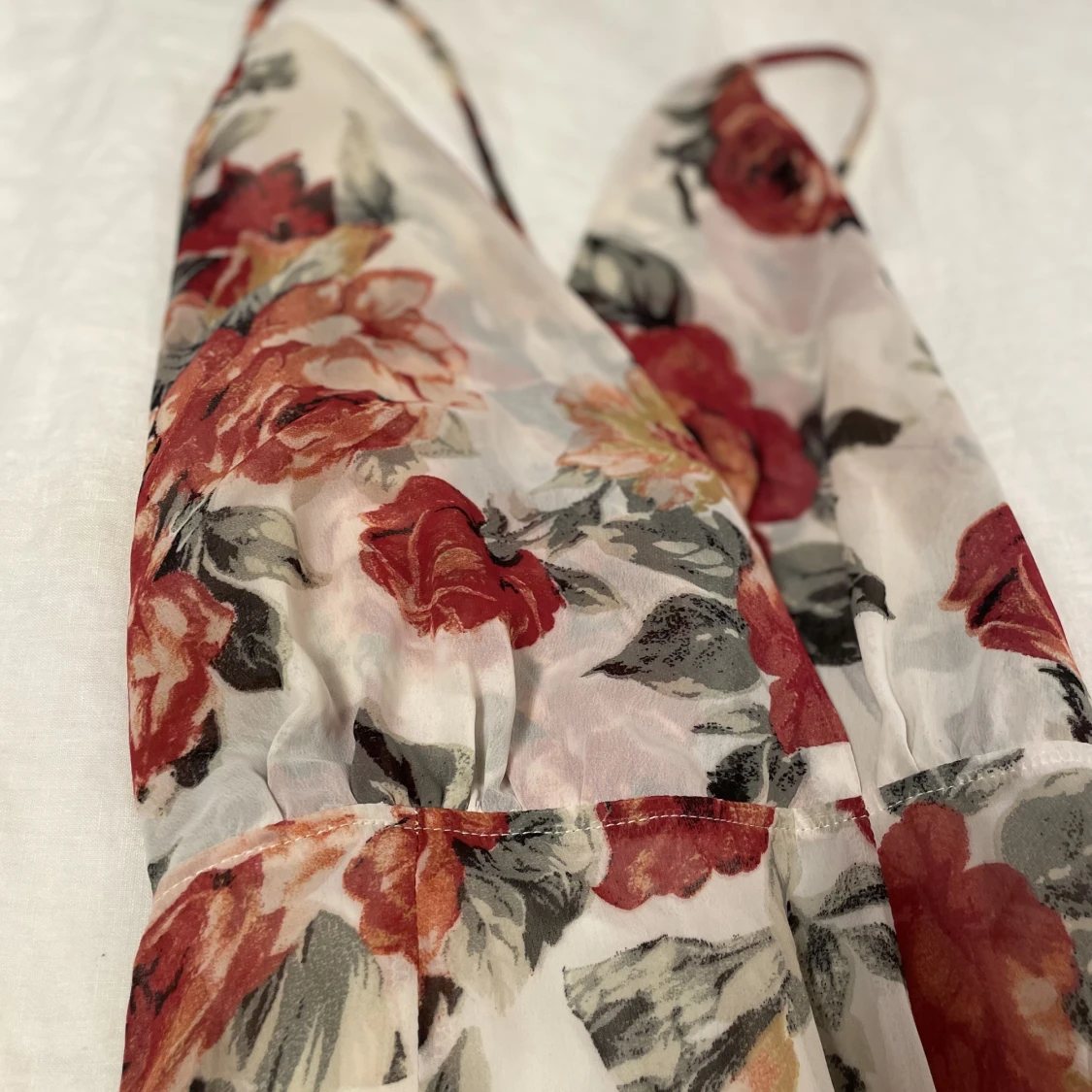 Blommig klänning - 91