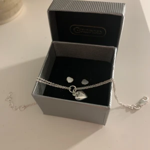 Silversmycken armband örhängen  - Superfint armband och örhängen ifrån guldfynd. Båda är i äkta silver. Aldrig använda. 200kr + frakt. Skriv privat för frågor eller fler bilder💕