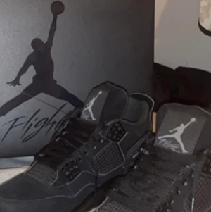 Jordan 4’s  - Black cats, ny skick för ett billigt och bra pris kom privat om du vill köpa!