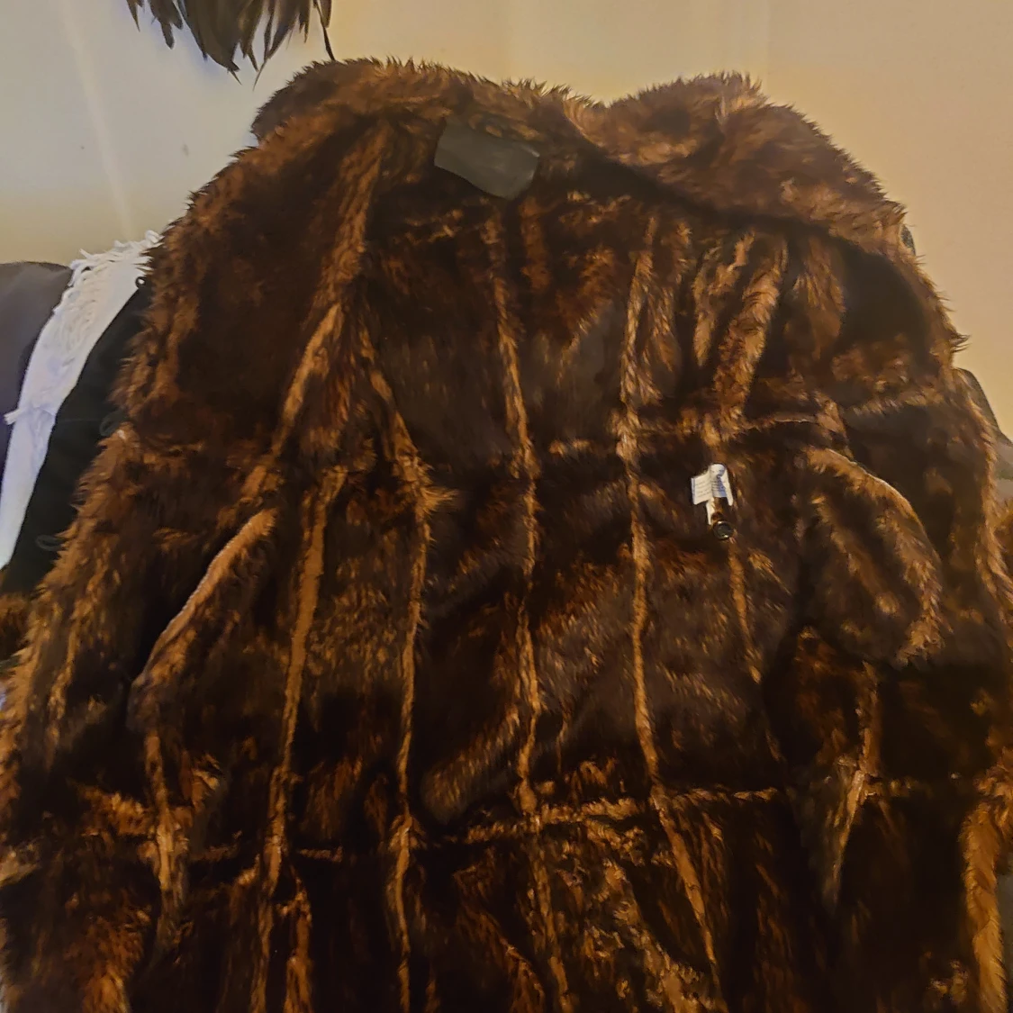 Kappa av äkta läder ( - 90