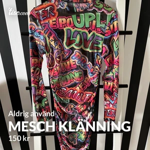 Mesch klänning  - Aldrig använd  Storl m Är inte genomskinlig 