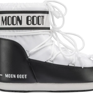 Moon Boots - Svart/vita moonboots storlek 36/38 