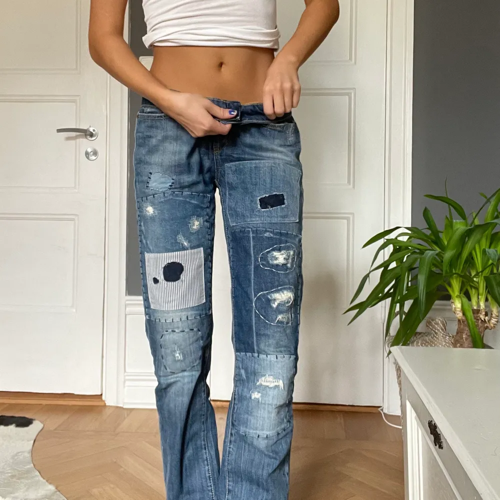 Coola jeans i stl 36 (ja har stl 32/34). Jeans & Byxor.