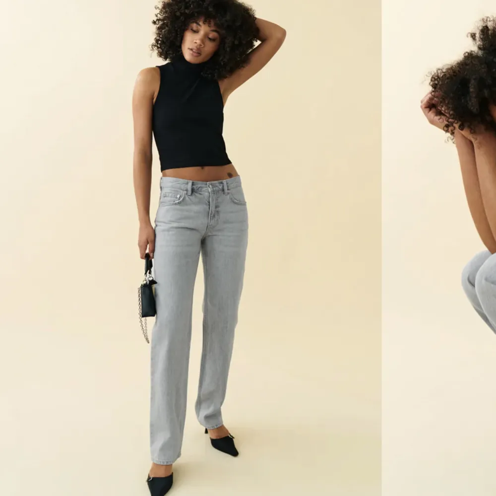 Ett par väldigt snygga jeans från Gina tricot (ändast använt 2 gånger). Jeans & Byxor.