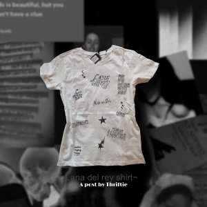 Lana del rey shirt~ - Helt ny tröja!! Tvätta i Max 90 grader  Gjort själv! !