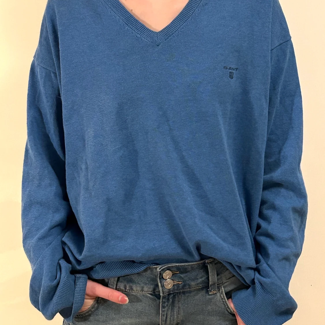 Blå tröja från Gant