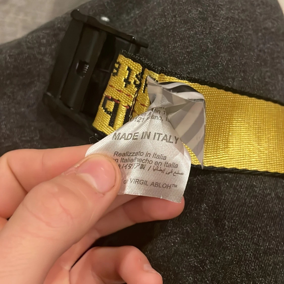 Off white belt - 91