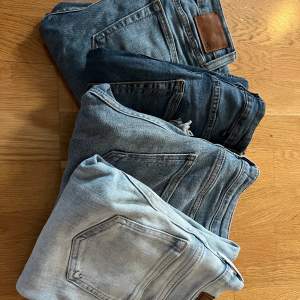 4 par jätte fina jeans, kan skickas om köparen står för frakt