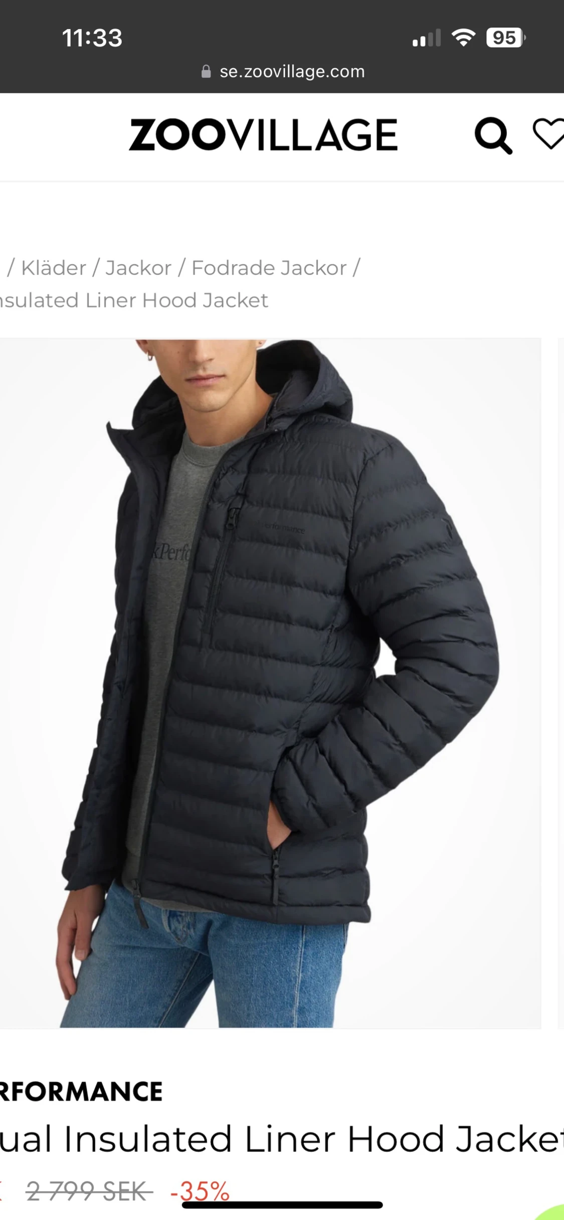 Peak Performance jacka  - 90