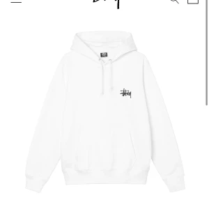 Vit stussy hoodie - Helt ny oanvänd stussy hoodie i L som jag fick i julklapp men vill byta storlek 💕