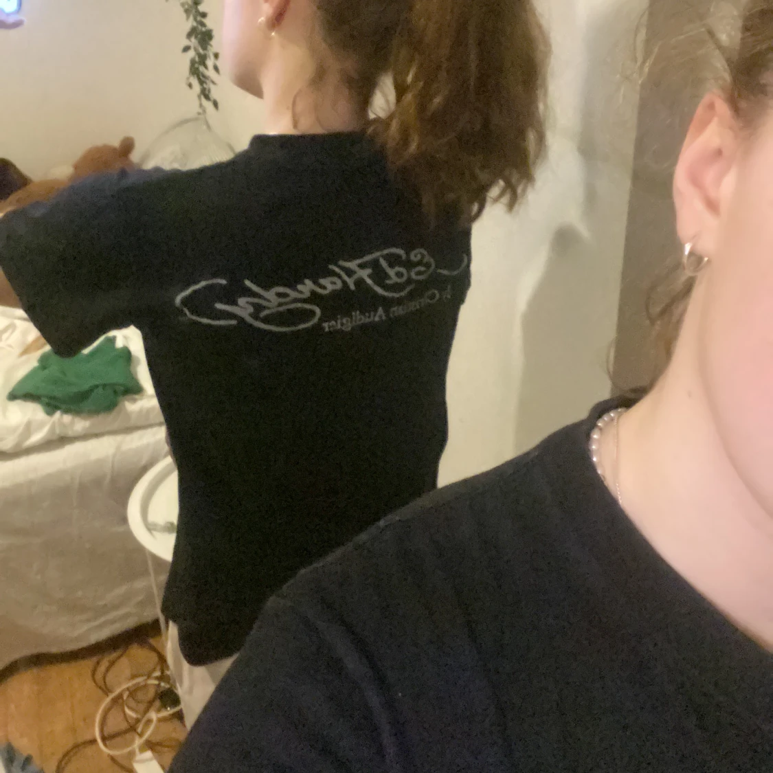 svart Ef hardy tröja  - 90