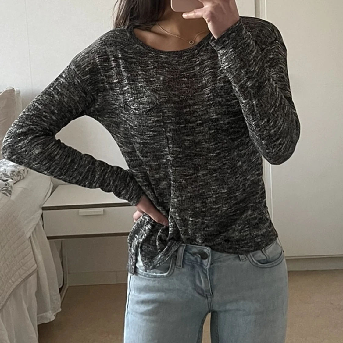 Stickad tröja  - 90