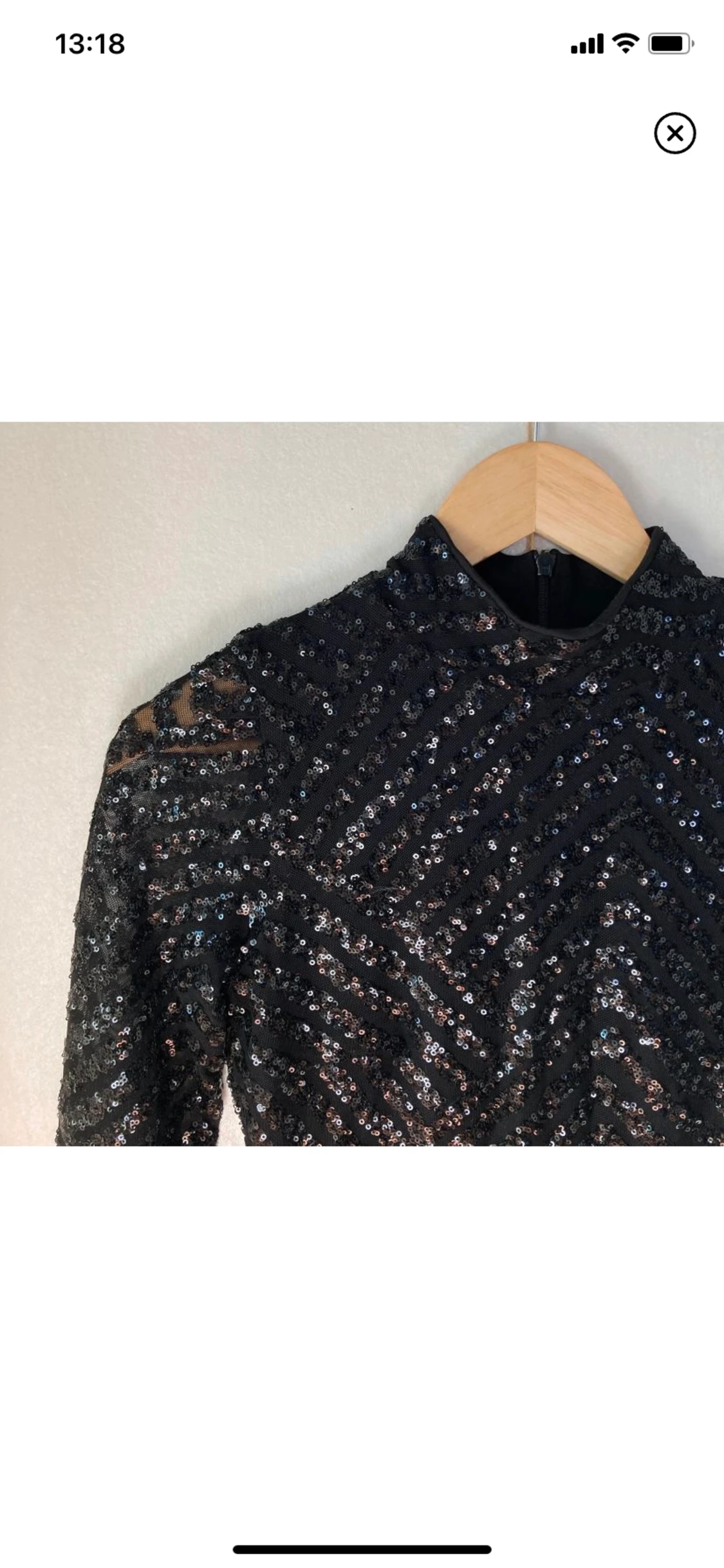 Paljett klänning  - 90