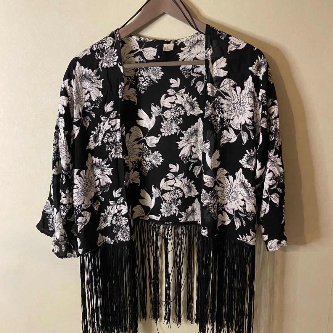 Kortare kimono från H&M Strl. S