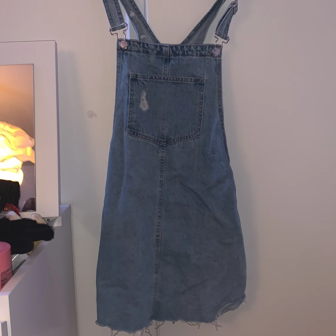 jeans klänning byxdress - 90